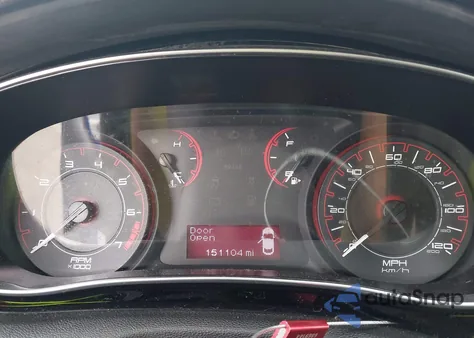 2013 Dodge Dart Sxt из США, поврежденный, VIN 1C3CDFBAXDD104833